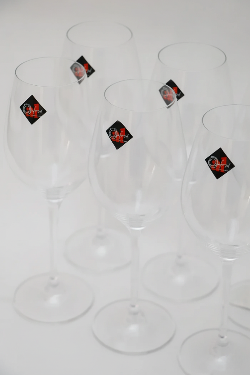 Jogo 6 Taças de Cristal para Vinho 360ml, Oxford