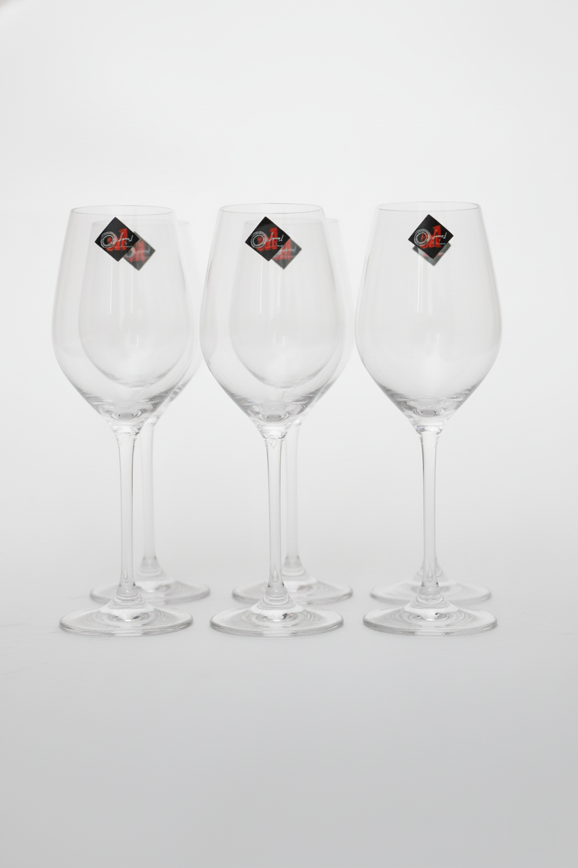 Jogo 6 Taças de Cristal para Vinho 360ml, Oxford