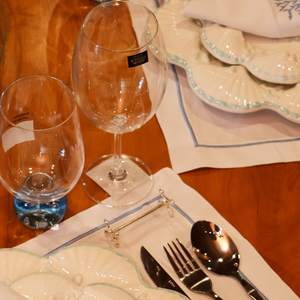 Jogo 6 Taças de Cristal p/ Vinho linha Bohemia 580ml, Lyor