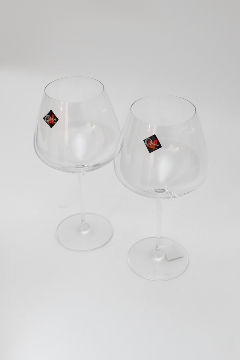 Jogo 2 Taças de Cristal Bourgorgne p/ Vinho 950ml, Oxford