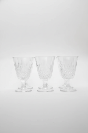 Jogo 6 Taças de Vidro p/ Água Dublin 250ml, Lyor