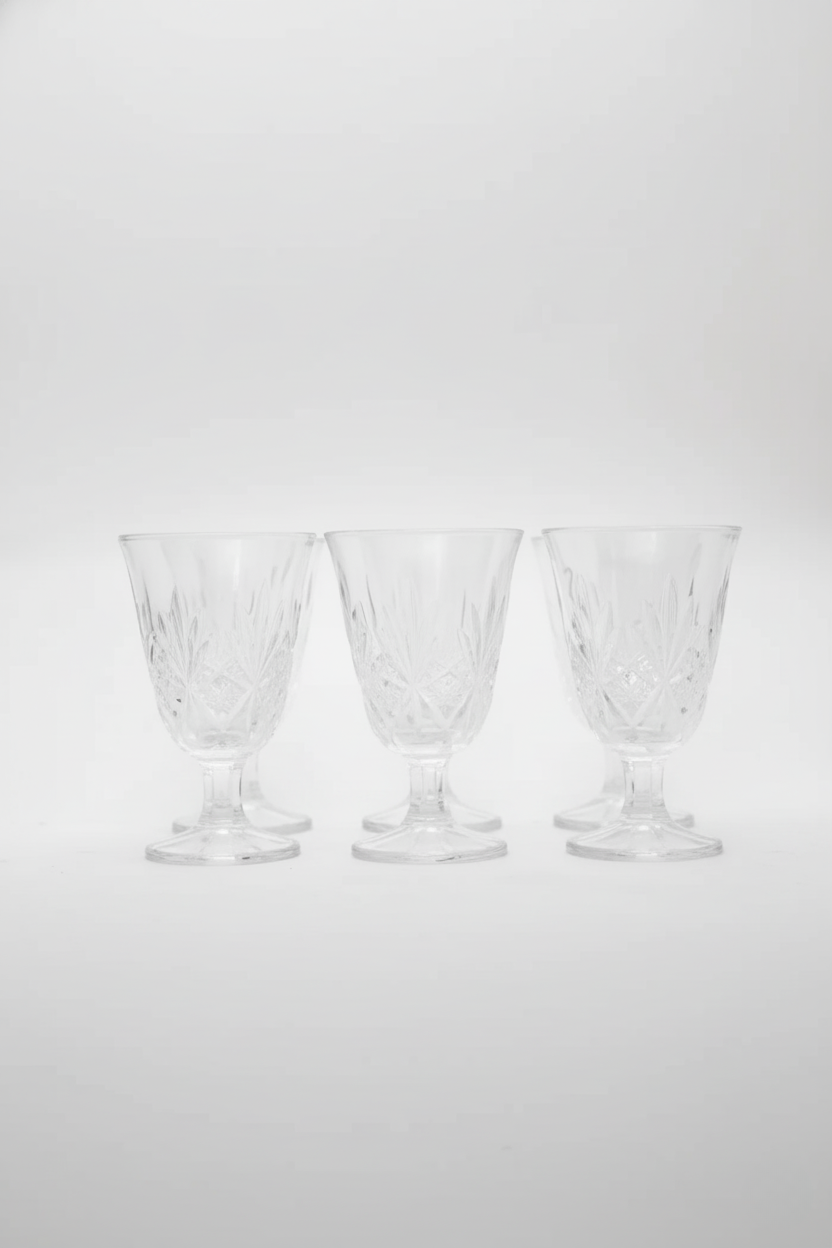 Jogo 6 Taças de Vidro p/ Água Dublin 250ml, Lyor