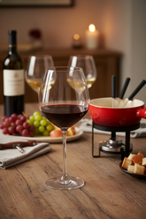 Jogo 2 Taças de Cristal p/ Vinho Elegance 880ml, Lyor