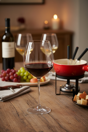 Jogo 2 Taças de Cristal p/ Vinho Elegance 880ml, Lyor