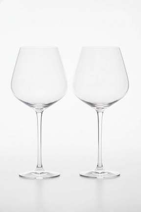 Jogo 2 Taças de Cristal p/ Vinho Elegance 880ml, Lyor