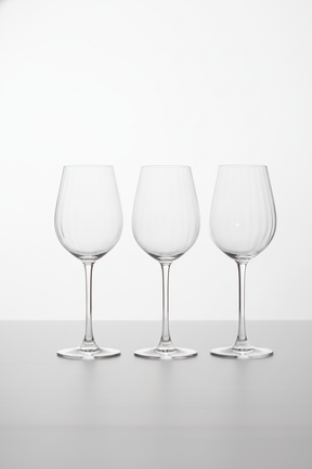 Jogo 6 Taças de Cristal p/ Vinho Columbia Optic Bohemia, Wolff