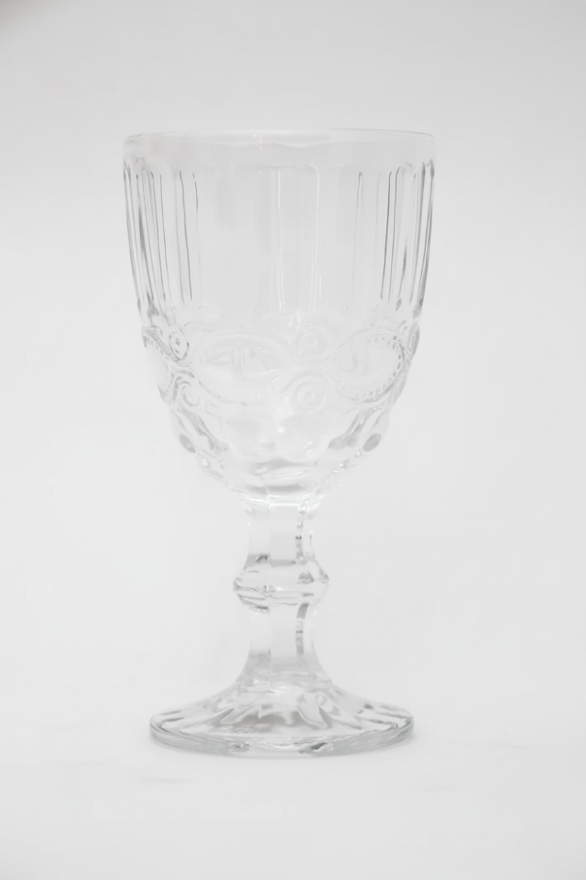 Jogo 6 Taças de Vidro p/ Água Libélula 300ml, Lyor