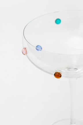 Taça de Cristal Coupe Gemas 290ml