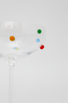 Taça de Cristal Coupe Gemas 290ml