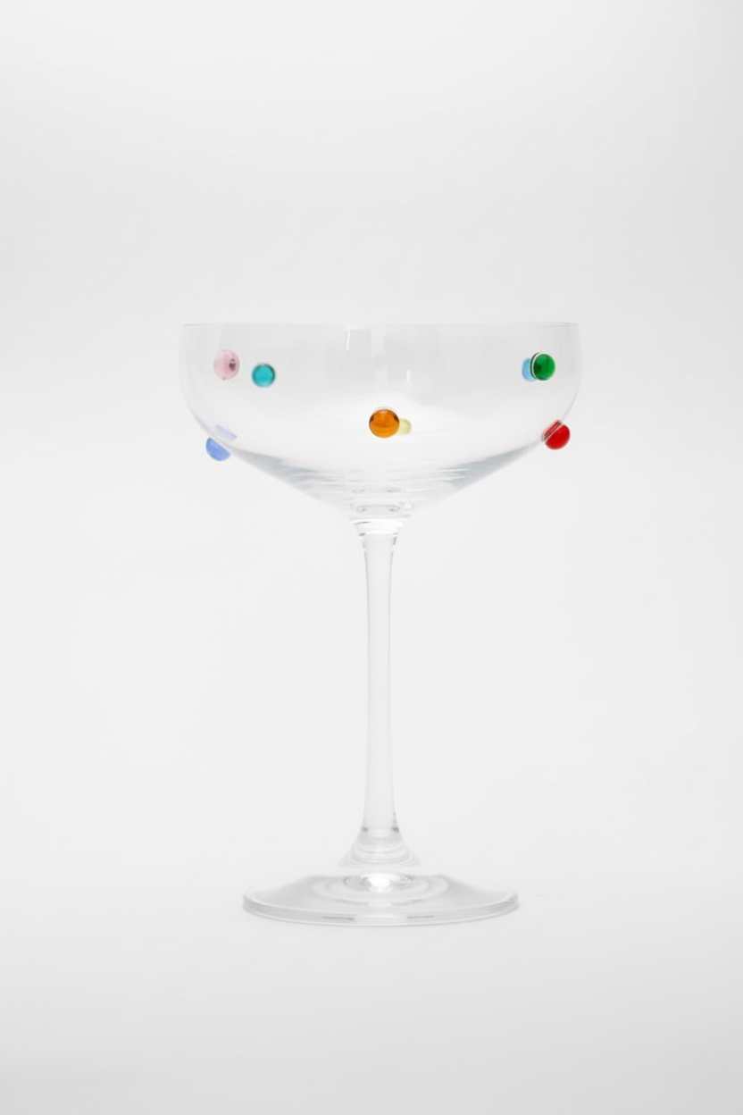 Taça de Cristal Coupe Gemas 290ml