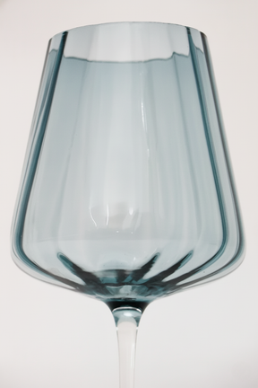 Taça de Vidro P/ Vinho Azul Marinho 450ml