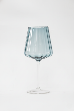 Taça de Vidro P/ Vinho Azul Marinho 450ml