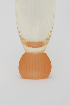 Taça de Vidro p/ Champanhe Esfera Colors 210ml