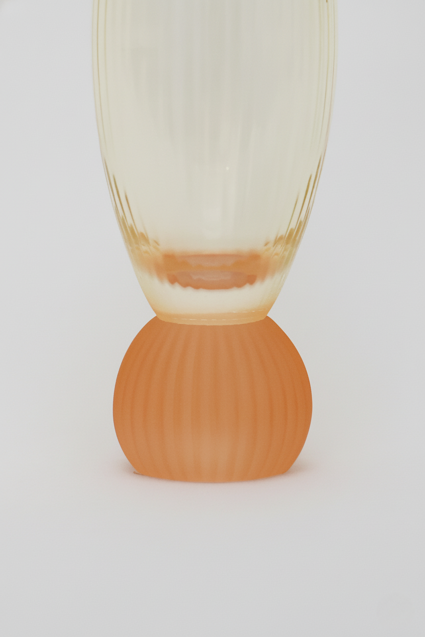 Taça de Vidro p/ Champanhe Esfera Colors 210ml