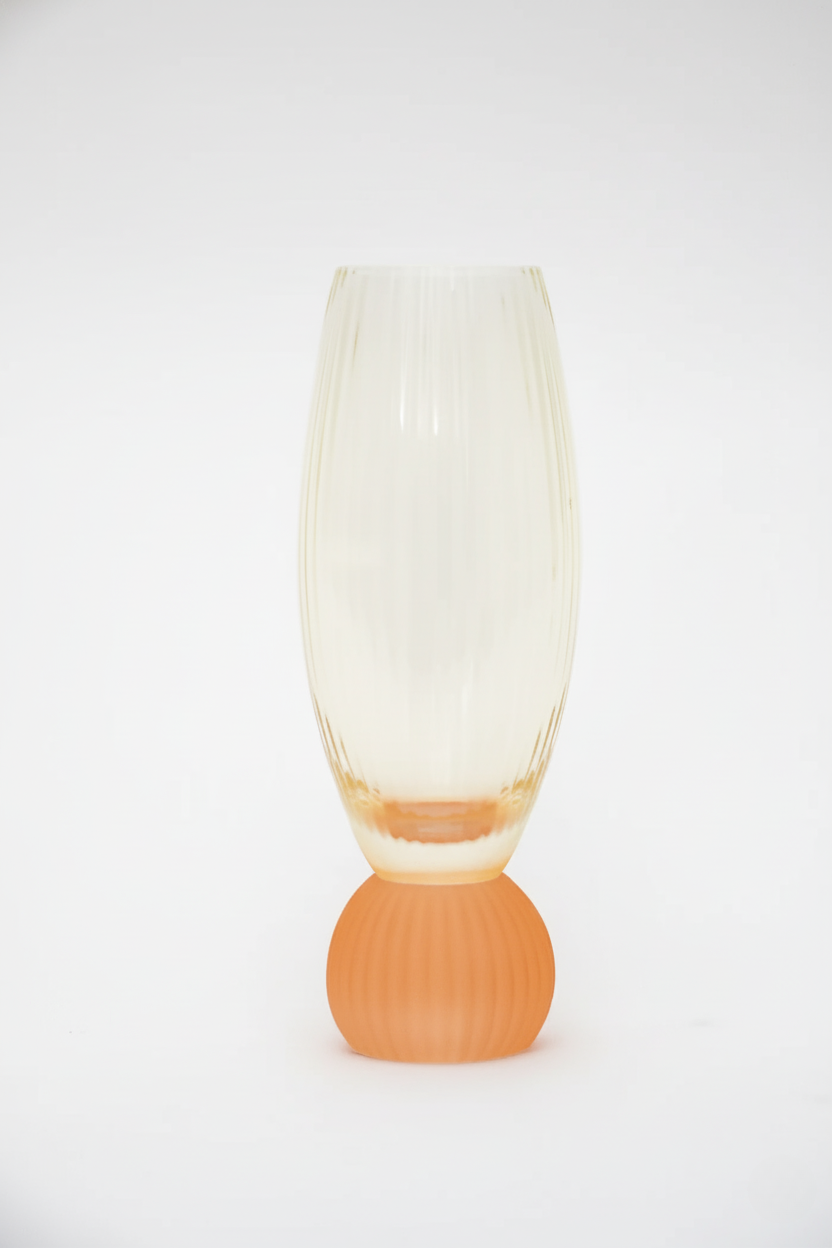 Taça de Vidro p/ Champanhe Esfera Colors 210ml