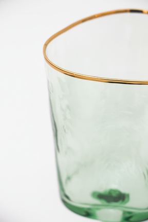 Taça de Vidro p/ Vinho Amazônia Ouro 330ml