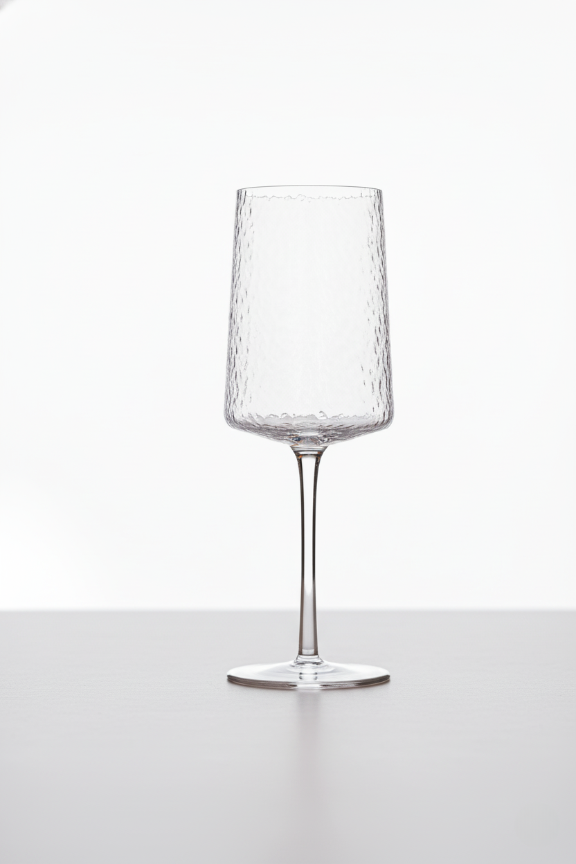 Taça de Cristal Petra p/ Vinho Martelado, Lyor