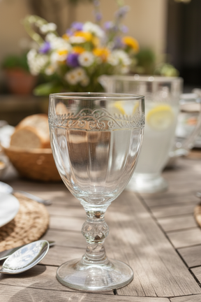 Jogo 6 Taças de Cristal Imperial p/ água 320ml, Lyor