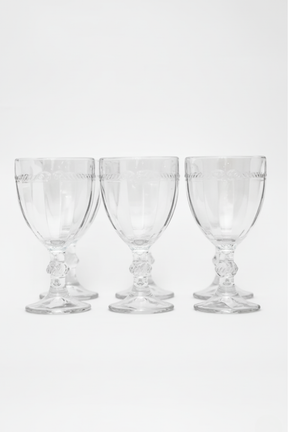 Jogo 6 Taças de Cristal Imperial p/ água 320ml, Lyor