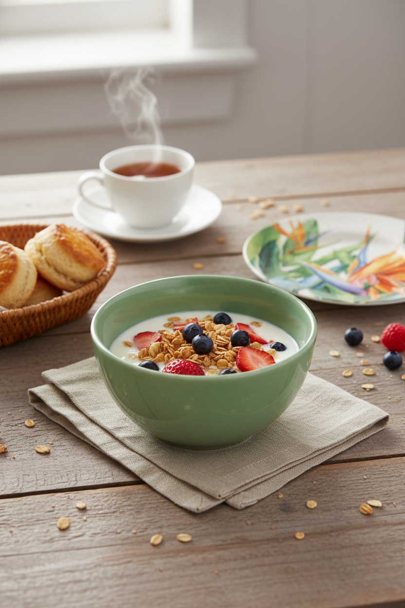 Bowl Verde Água, Alleanza