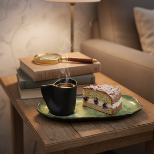 Jogo de Lanche Oreon Green com Xícara, Scalla