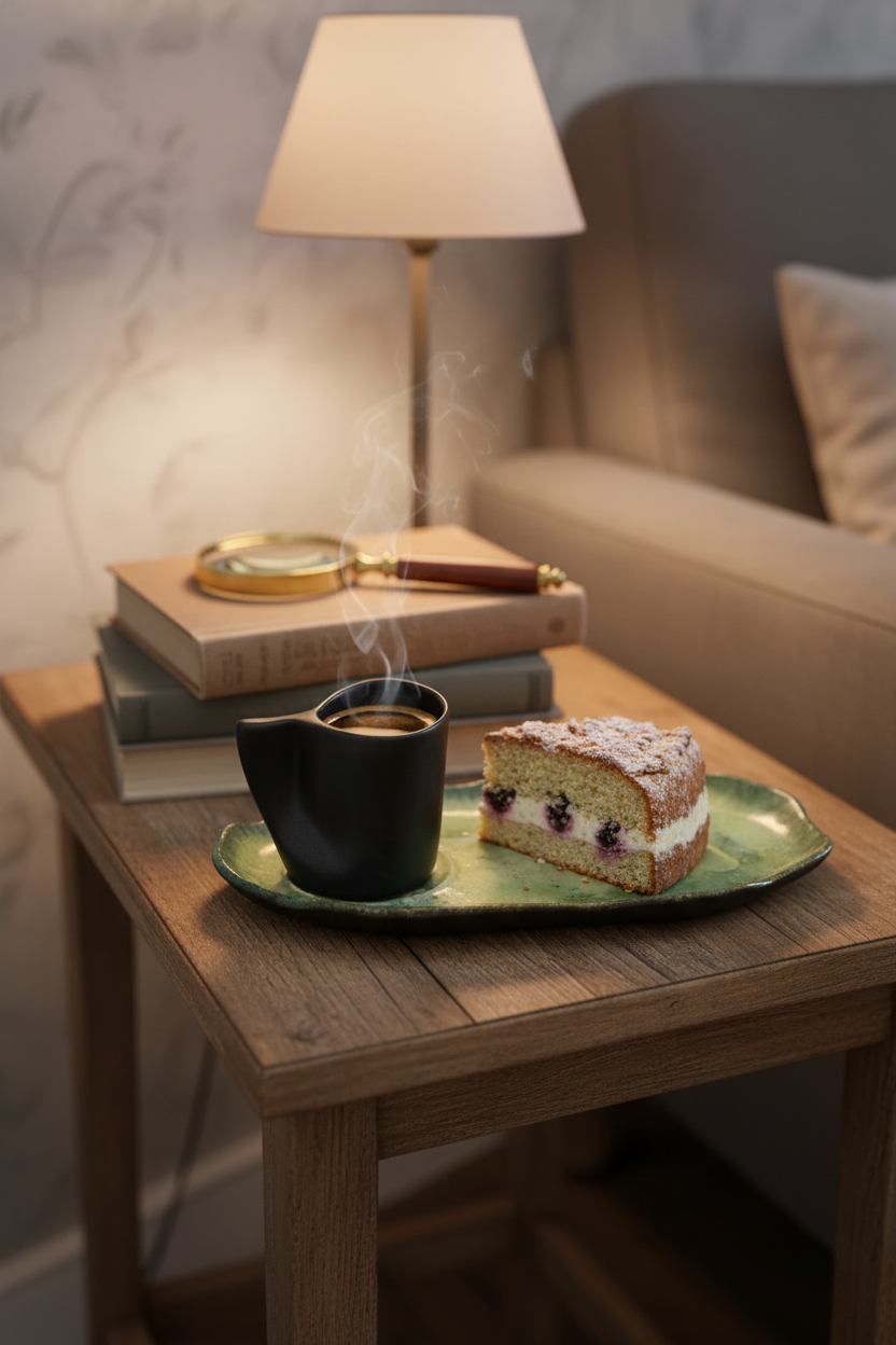 Jogo de Lanche Oreon Green com Xícara, Scalla