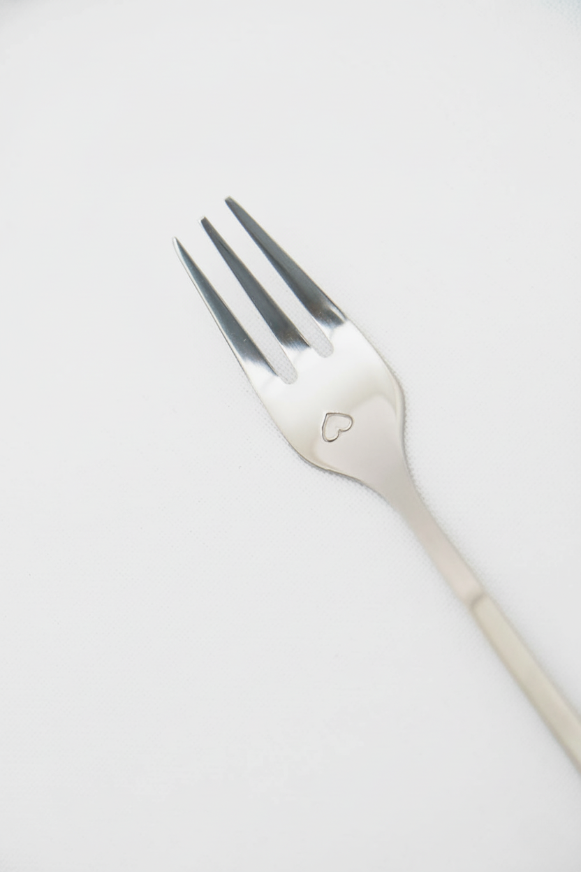 Conjunto 4 Garfos Aço Inox Key Prata, Wolff