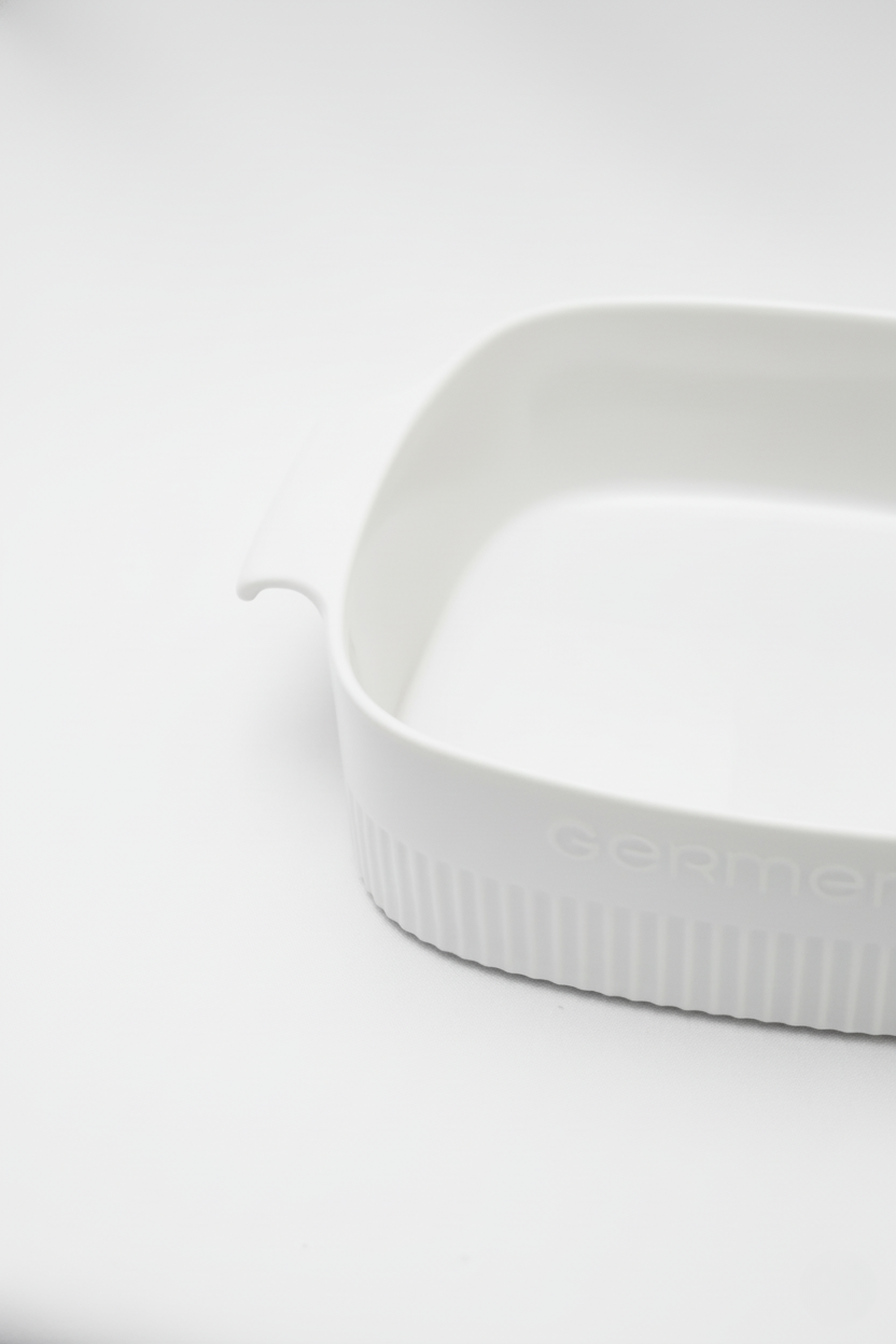 Travessa de Porcelana Quadrada, Germer