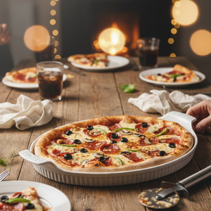 Forma de Porcelana de Pizza, Germer