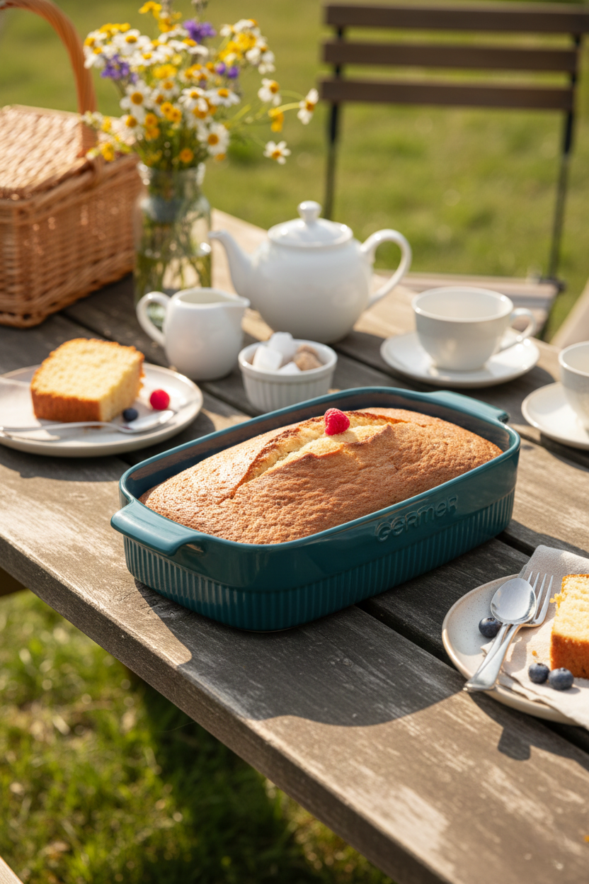 Travessa de Porcelana Retangular Média, Germer