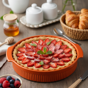 Forma de Porcelana Redonda Diâmetro 21cm, Germer