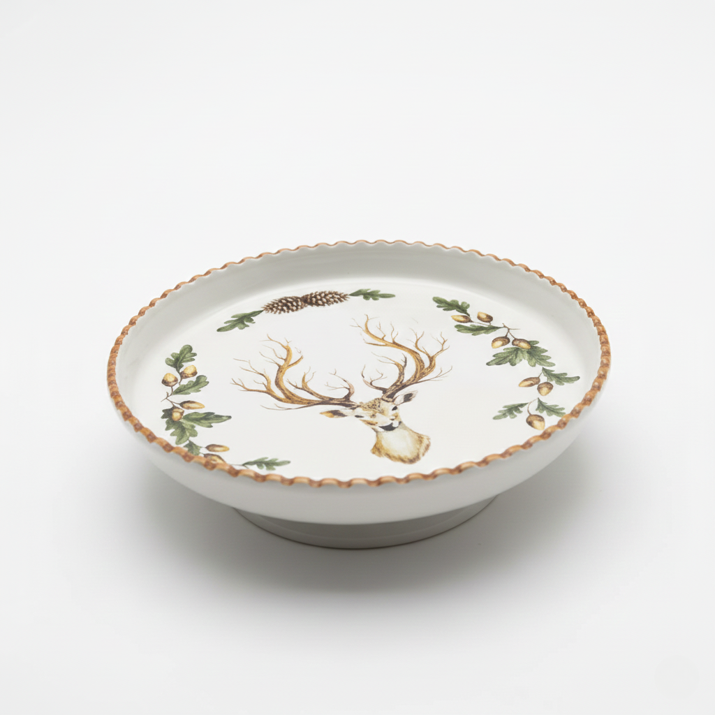 Prato para Bolo Alce Luiz Salvador