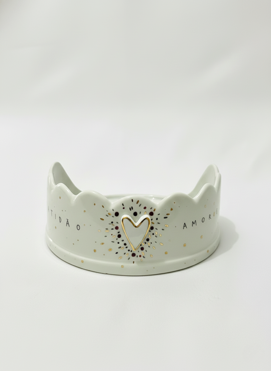 Porta Panetone Cúpula Aberta Sem Base Amor