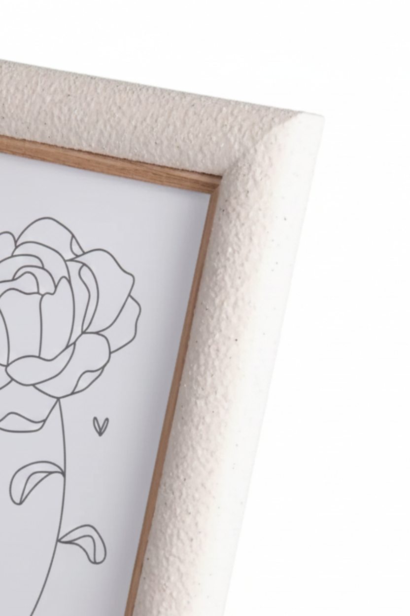 Porta Retrato Borda Texturizada 10x15cm Wolff