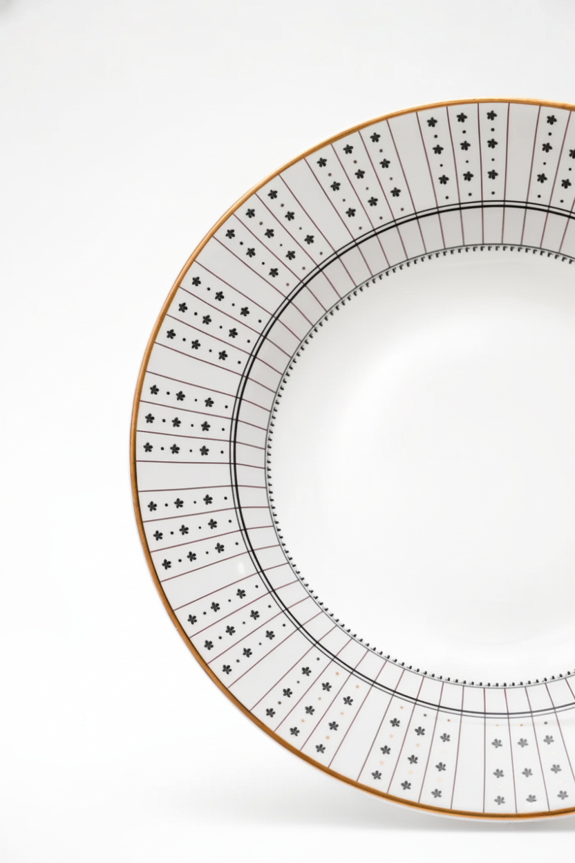 Jogo 6 Pratos Fundos Lafayette, Oxford