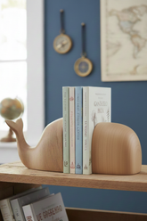 Aparador de Livros Baleia em Polirresina Mart