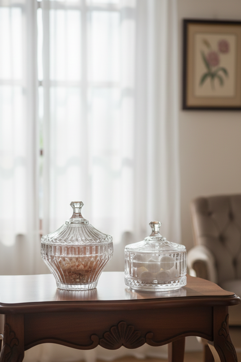 Potiche de Cristal Renaissance Lyor