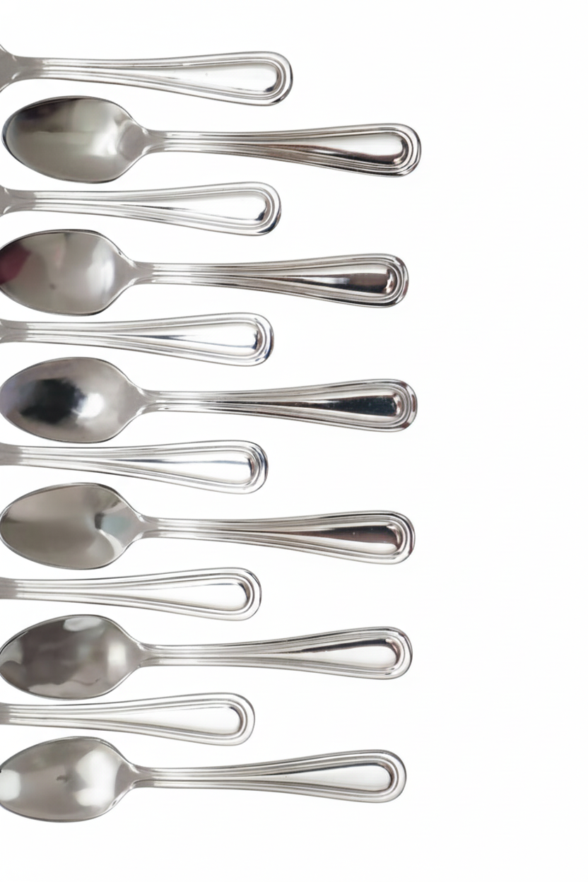 Conjunto 12 Colheres Aço Inox para Café Avalon, Wolff