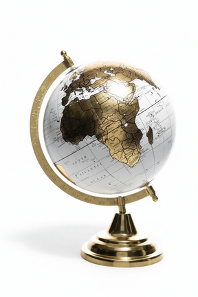 Globo Decorativo Plástico e Metal Wolff