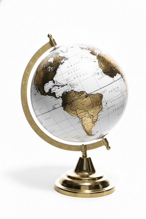 Globo Decorativo Plástico e Metal Wolff