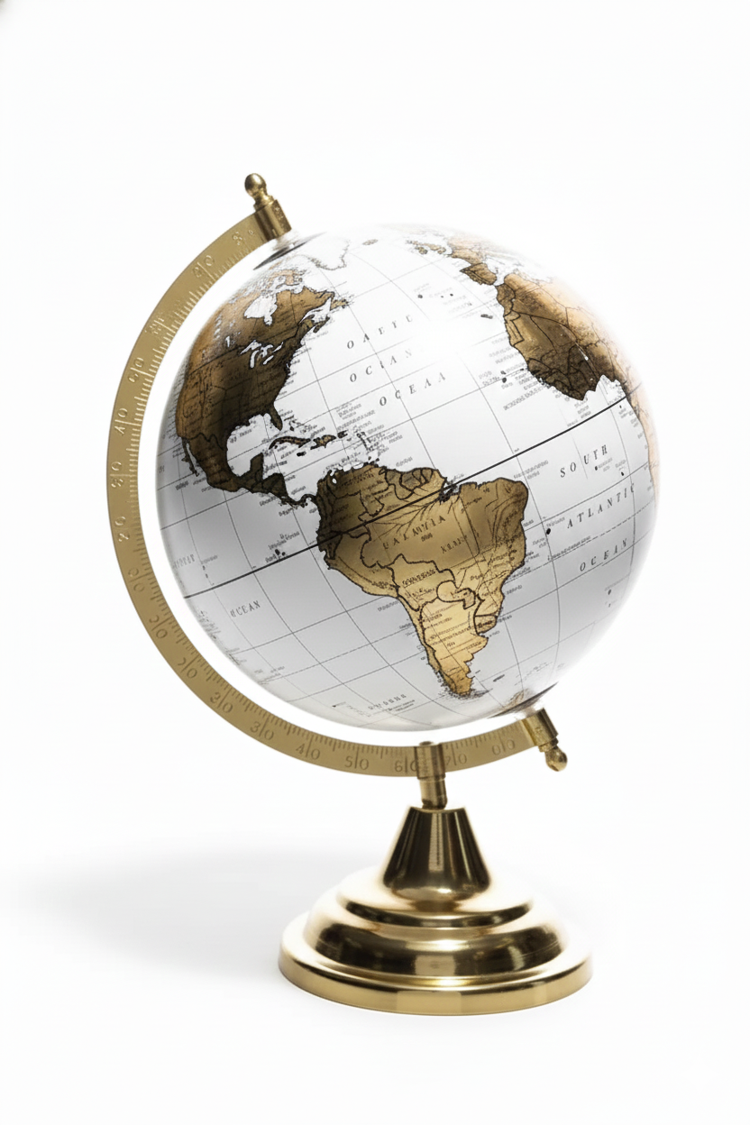 Globo Decorativo Plástico e Metal Wolff