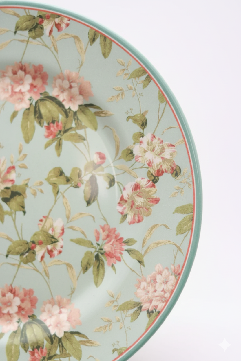 Jogo 6 Pratos Rasos Sweet Vintage Plus, Alleanza