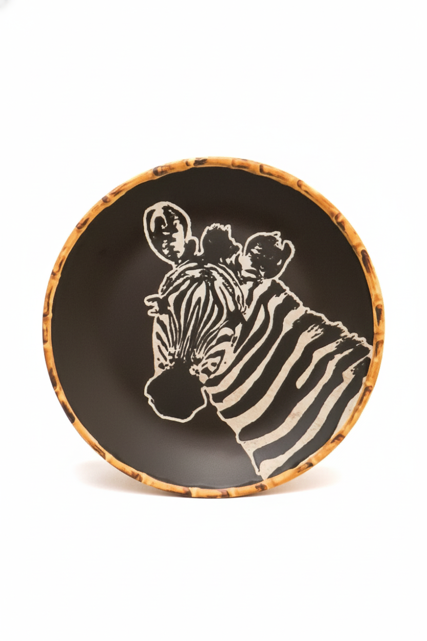 Jogo 6 Pratos Rasos Animais, Maison Blanche