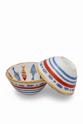 Jogo 6 Bowl Sardine,  Maison Blanche