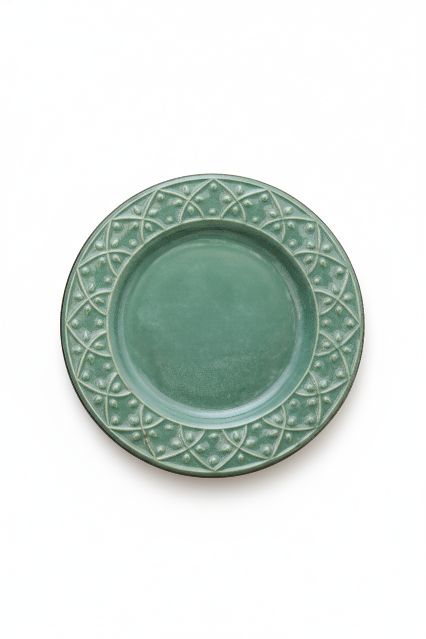 Jogo 6 Pratos de Sobremesa Malaquita, Oxford