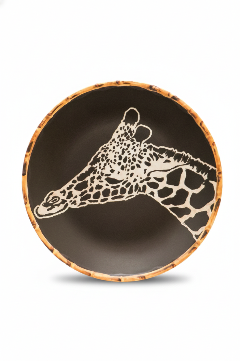 Jogo 6 Pratos Rasos Animais, Maison Blanche