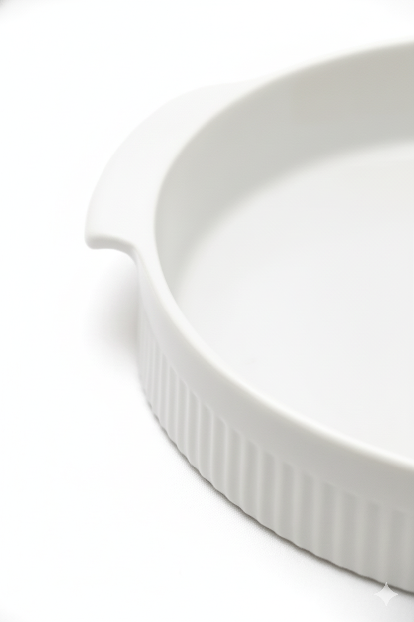 Forma de Porcelana Redonda Diâmetro 26cm, Germer