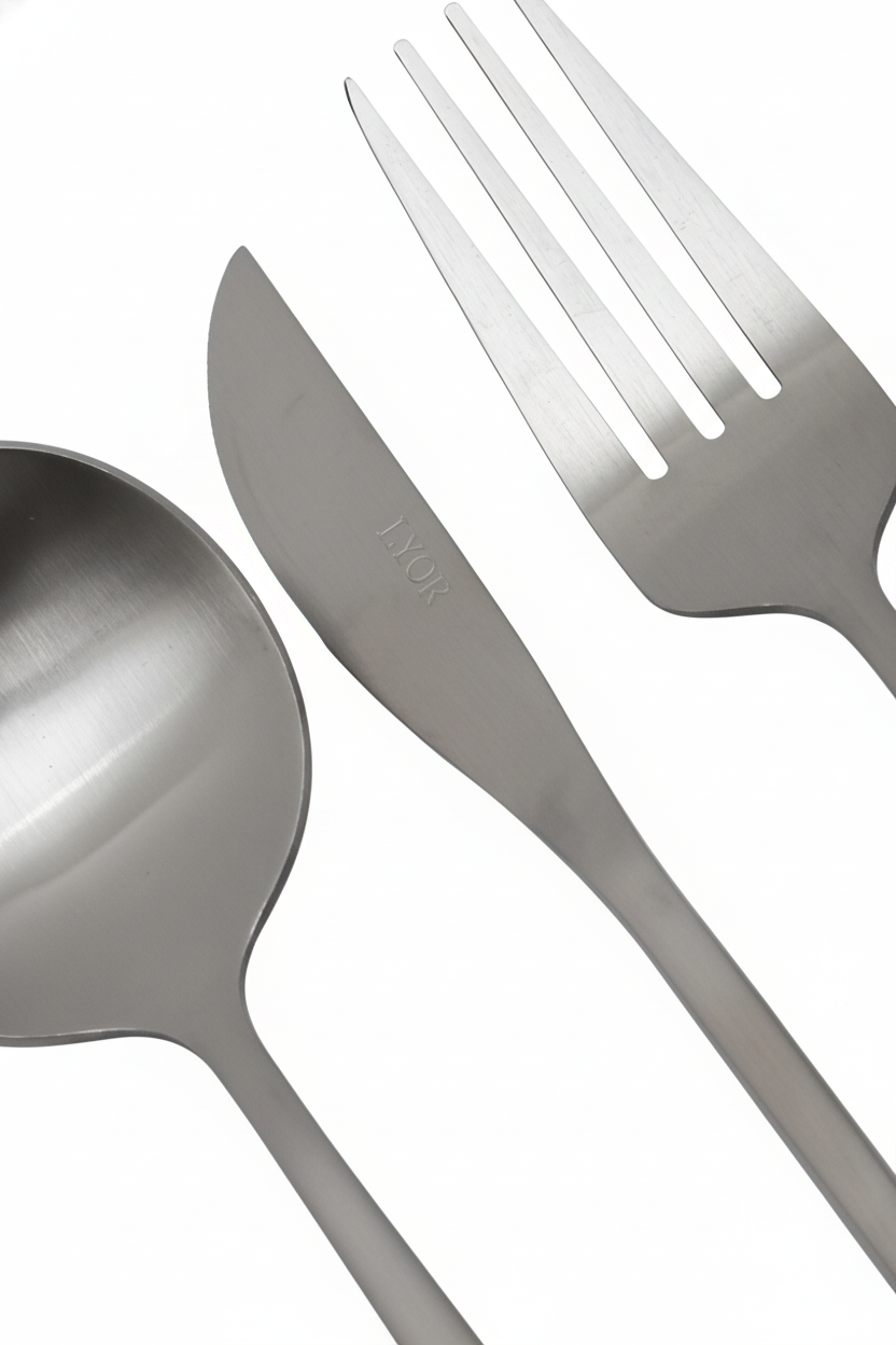 Faqueiro 16 Peças de Aço Inox Ópera, Lyor