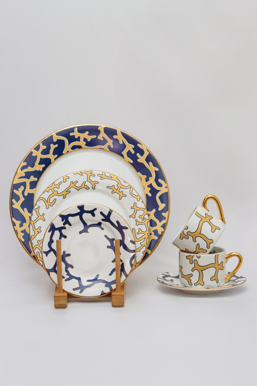 Prato Raso Coral Blue Scalla