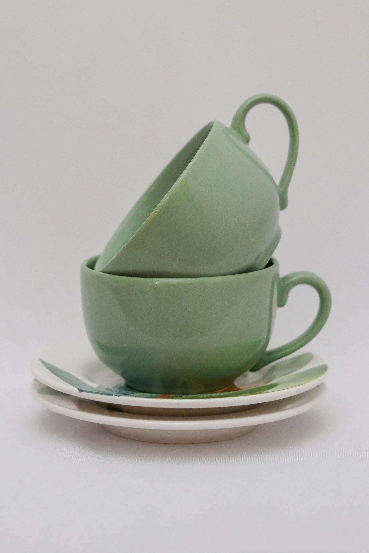 Xícara de Chá C/ Pires Estrelitzia Plus Alleanza